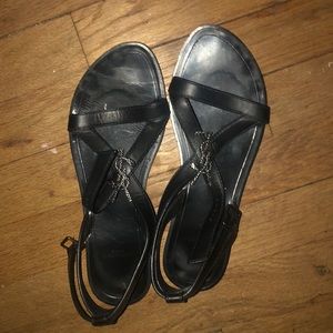 YSL sandals purchased in 2018.